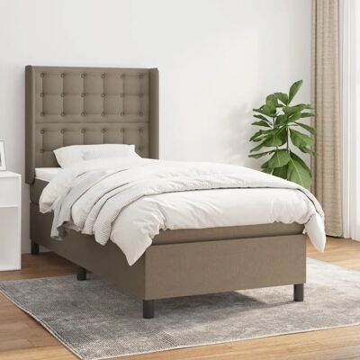 Jinlefu Modell 90x200cm Grau Taupe Bett Jinlefu Modell 90x200cm Grau Taupe Bett