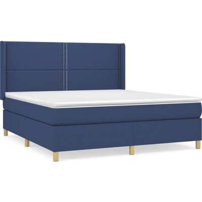 VidaXL Bett - Modell 3131935 - Blau - Verstellbares Kopfteil - Bett VidaXL Bett - Modell 3131935 - Blau - Verstellbares Kopfteil - Bett