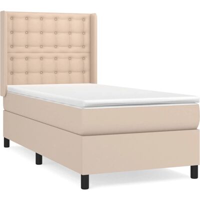 vidaXL Bett mit verstellbarem Kopfteil - Taschenfederkernmatratze vidaXL Bett mit verstellbarem Kopfteil - Taschenfederkernmatratze