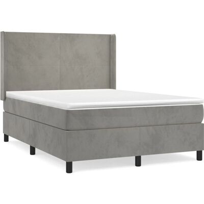 vidaXL Bett mit verstellbarem Kopfteil - Bett vidaXL Bett mit verstellbarem Kopfteil - Bett