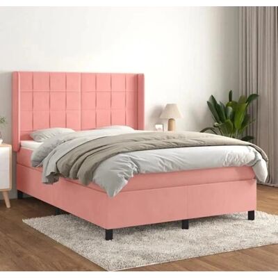 vidaXL Bett mit Taschenfederkernmatratze - Bett vidaXL Bett mit Taschenfederkernmatratze - Bett
