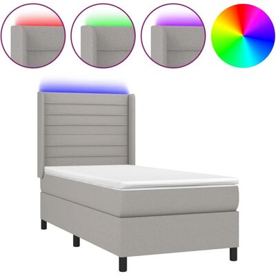 vidaXL Bett mit LED - 80x200cm vidaXL Bett mit LED - 80x200cm
