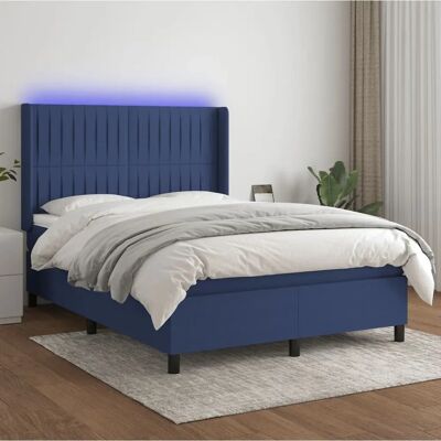 Maisonchic Bett mit Matratze & LED-Lichtern - Blau - Bett Maisonchic Bett mit Matratze & LED-Lichtern - Blau - Bett
