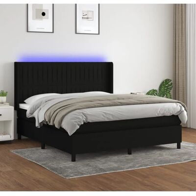 vidaXL Maisonchic Verstellbares Bett mit Matratze und LED - Bett vidaXL Maisonchic Verstellbares Bett mit Matratze und LED - Bett