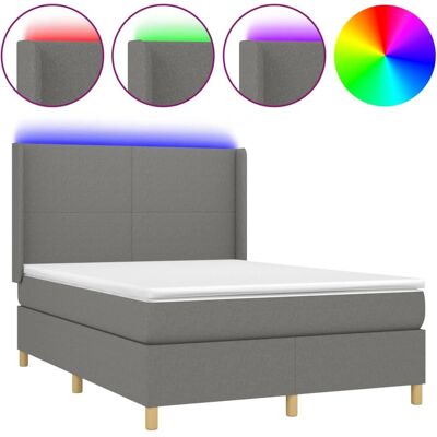 Lit avec LED et Matelas - Lit - Publicité Lit avec LED et Matelas - Lit - Publicité