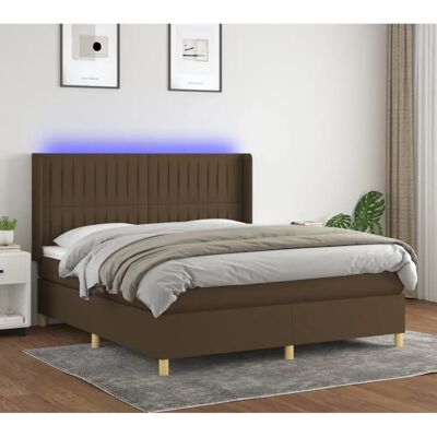 Vidaxl - Bett mit Matratze und LED-Lichtern - 180x200cm Vidaxl - Bett mit Matratze und LED-Lichtern - 180x200cm