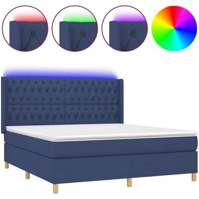 VidaXL Bett - Verstellbares Kopfteil, LED, 180x200cm VidaXL Bett - Verstellbares Kopfteil, LED, 180x200cm