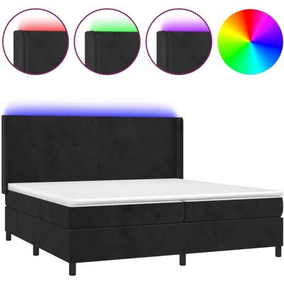 Marke MAISONCHIC Bett mit Matratze und LED - 200x200 cm Marke MAISONCHIC Bett mit Matratze und LED - 200x200 cm