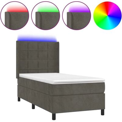 Maisonchic Modell 80x200cm Samtbett mit LED - Bett Maisonchic Modell 80x200cm Samtbett mit LED - Bett