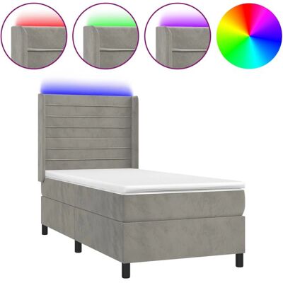 vidaXL Bett mit LED - Moderner Komfort vidaXL Bett mit LED - Moderner Komfort