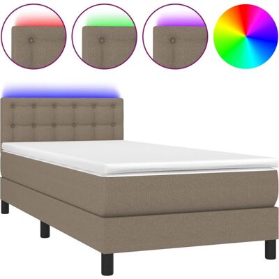 VidaXL 3133009 Bett - Verstellbares Kopfteil - Taschenfederkernmatratze - LED-Beleuchtung VidaXL 3133009 Bett - Verstellbares Kopfteil - Taschenfederkernmatratze - LED-Beleuchtung