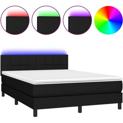 MAISONCHIC Bett mit Matratze & LED - Verstellbares Kopfteil MAISONCHIC Bett mit Matratze & LED - Verstellbares Kopfteil