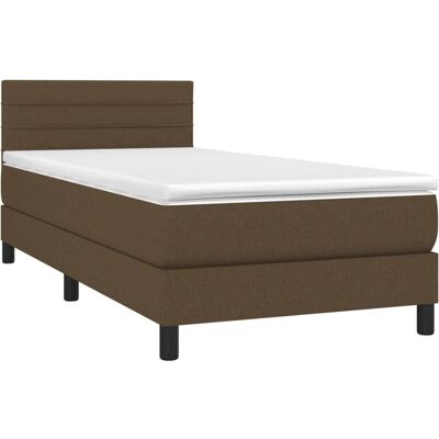 MAISONCHIC Bett mit Matratze und LED - Verstellbares Kopfteil - 100x200 cm MAISONCHIC Bett mit Matratze und LED - Verstellbares Kopfteil - 100x200 cm