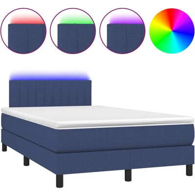 vidaXL Bett mit LED-Lichtern - 160x200 cm vidaXL Bett mit LED-Lichtern - 160x200 cm