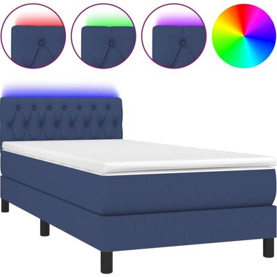 vidaXL Bett 3133419 mit LED und Matratze vidaXL Bett 3133419 mit LED und Matratze