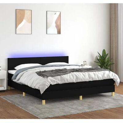 MaisonChic Bett mit Matratze & LED - 160x200cm MaisonChic Bett mit Matratze & LED - 160x200cm