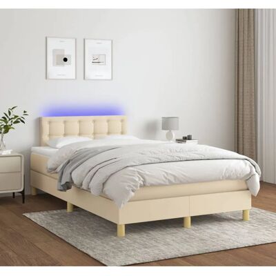 Maisonchic Modell 474608 - Atmungsaktiver Stoff, Verstellbares Kopfteil, Bunte LED - Bett Maisonchic Modell 474608 - Atmungsaktiver Stoff, Verstellbares Kopfteil, Bunte LED - Bett