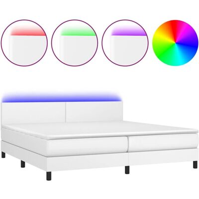 vidaXL 3134124 Bett - Weiß - Bett vidaXL 3134124 Bett - Weiß - Bett