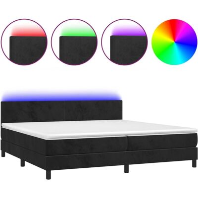 Maisonchic Samtbetten mit LED - 200x200cm Maisonchic Samtbetten mit LED - 200x200cm