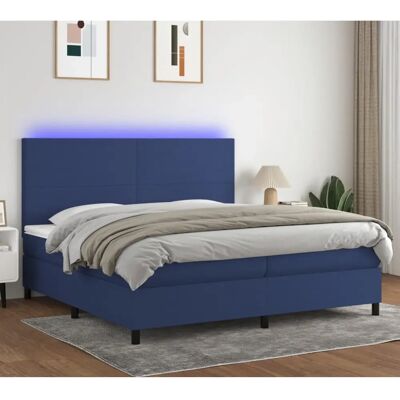 Jinlefu Verstellbares Bett mit LED - Bett, 200x200 cm Jinlefu Verstellbares Bett mit LED - Bett, 200x200 cm
