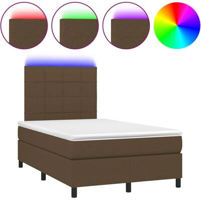 VidaXL Bett 120x200cm mit LED & Taschenfederkern VidaXL Bett 120x200cm mit LED & Taschenfederkern