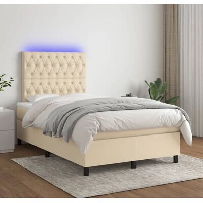 Cama MAISONCHIC con colchón y LED - 120x200cm Cama MAISONCHIC con colchón y LED - 120x200cm
