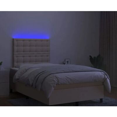 MAISONCHIC Bett mit Matratze und LED - 120x200cm MAISONCHIC Bett mit Matratze und LED - 120x200cm