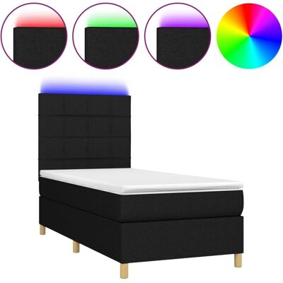 MAISON CHIC Bed met Matras & LED - 90x200cm MAISON CHIC Bed met Matras & LED - 90x200cm