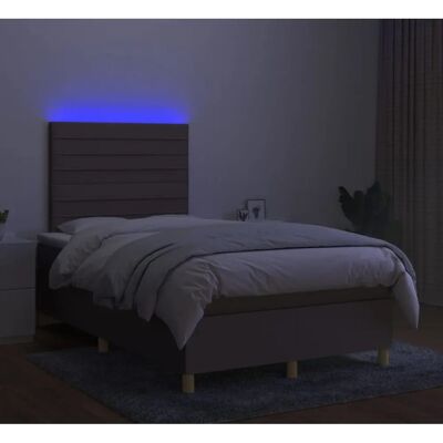 MAISONCHIC - Bett mit Matratze, LED, 120x200cm - Bett MAISONCHIC - Bett mit Matratze, LED, 120x200cm - Bett