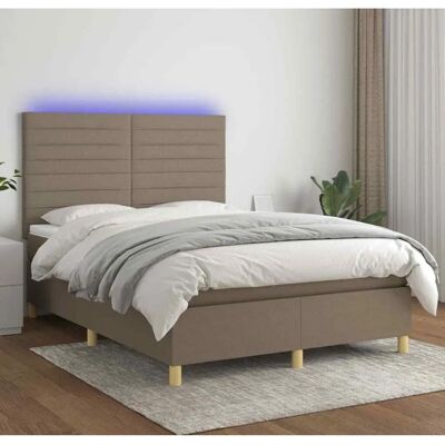 Cama Maisonchic Taupe con Luces LED - Cama Cama Maisonchic Taupe con Luces LED - Cama