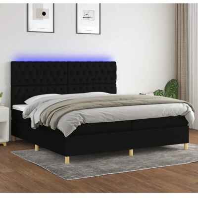 MAISONCHIC Modell 200x200cm Verstellbares Bett mit LED - Bett MAISONCHIC Modell 200x200cm Verstellbares Bett mit LED - Bett