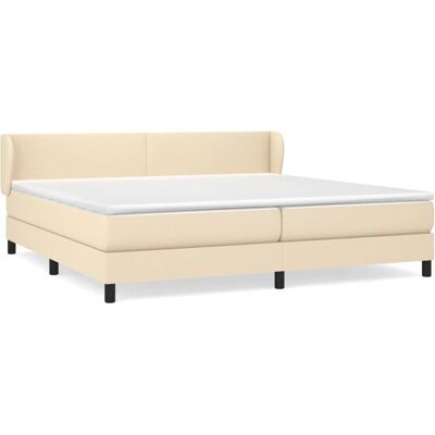 vidaXL Bett mit verstellbarem Kopfteil - Taschenfederkernmatratze - 200x200cm vidaXL Bett mit verstellbarem Kopfteil - Taschenfederkernmatratze - 200x200cm