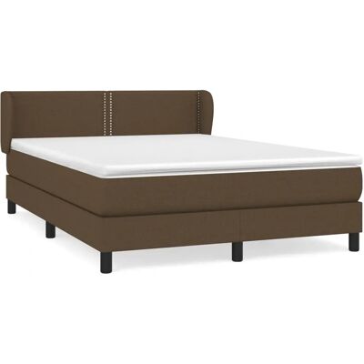 vidaXL 3126160 Bett - Taschenfederkern - Dunkelbraun - Bett vidaXL 3126160 Bett - Taschenfederkern - Dunkelbraun - Bett