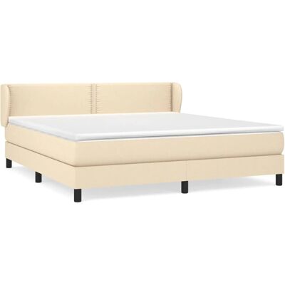 VidaXL Creme Stoffbett - Modell 3126186 VidaXL Creme Stoffbett - Modell 3126186