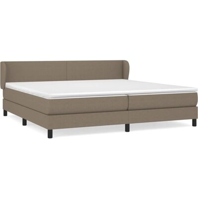 vidaXL 3126273 Taupe Boxspringbett - Bett vidaXL 3126273 Taupe Boxspringbett - Bett