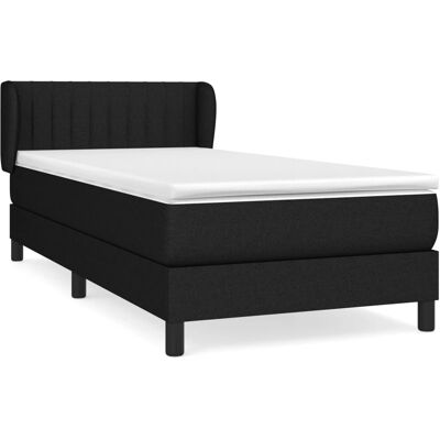 vidaXL Horizon Schwarzes Bett - Bett vidaXL Horizon Schwarzes Bett - Bett