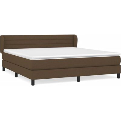 vidaXL 180x200cm Dunkelbraune Boxspringbett Hor vidaXL 180x200cm Dunkelbraune Boxspringbett Hor