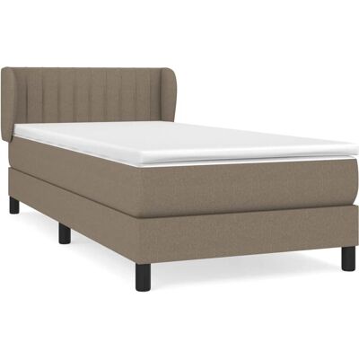 Vida XL 3126361 Bett - Modern Taupe Boxspring für erholsamen Schlaf Vida XL 3126361 Bett - Modern Taupe Boxspring für erholsamen Schlaf