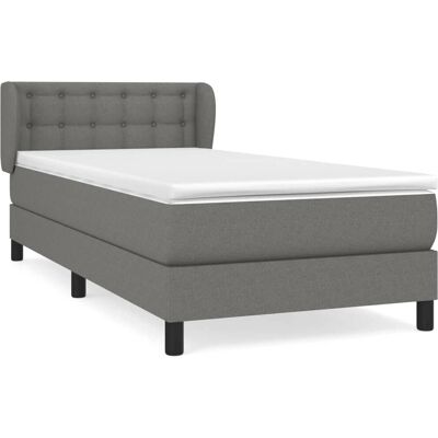 VidaXL Bett - Taschenfeder, Verstellbares Kopfteil, 80x200cm - Bett VidaXL Bett - Taschenfeder, Verstellbares Kopfteil, 80x200cm - Bett
