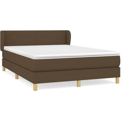 vidaXL 3126640 Bett - Dunkelbraun - Bett vidaXL 3126640 Bett - Dunkelbraun - Bett