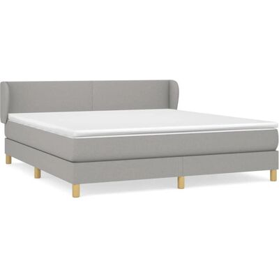 vidaXL 3126653 Hellgraues Bett - Bett vidaXL 3126653 Hellgraues Bett - Bett