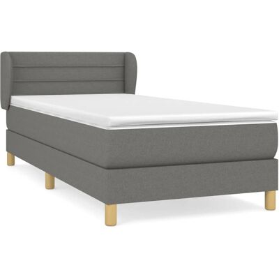 vidaXL 3126838 Dunkelgraues Bett vidaXL 3126838 Dunkelgraues Bett
