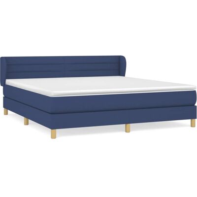 vidaXL Bett mit verstellbarem Kopfteil - Taschenfederkernmatratze vidaXL Bett mit verstellbarem Kopfteil - Taschenfederkernmatratze