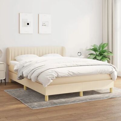 Maisonchic Creme 140x200cm Boxspringbett - Matratze & Rahmen Maisonchic Creme 140x200cm Boxspringbett - Matratze & Rahmen