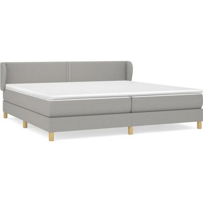 vidaXL 3126989 Bett - Hellgrau vidaXL 3126989 Bett - Hellgrau