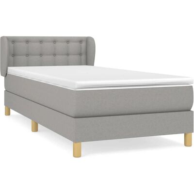 vidaXL Bett mit Taschenfederkernmatratze - Bett vidaXL Bett mit Taschenfederkernmatratze - Bett
