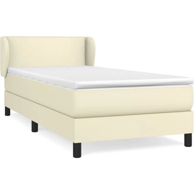 VidaXL Bett mit verstellbarem Kopfteil - Unterstützende Pocketfeder-Matratze VidaXL Bett mit verstellbarem Kopfteil - Unterstützende Pocketfeder-Matratze