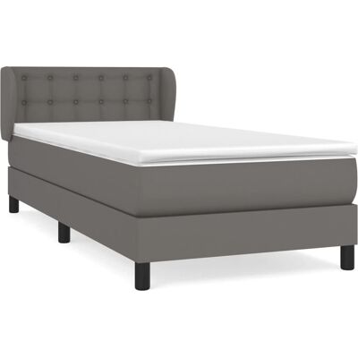 VidaXL Bett mit verstellbarem Kopfteil - Robustes Kunstleder VidaXL Bett mit verstellbarem Kopfteil - Robustes Kunstleder