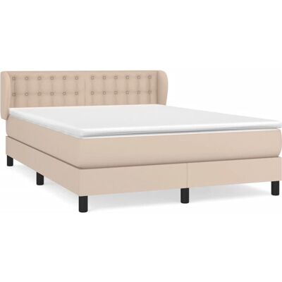 Lit VidaXL avec tête de lit réglable - Cuir synthétique durable - Publicité Lit VidaXL avec tête de lit réglable - Cuir synthétique durable - Publicité
