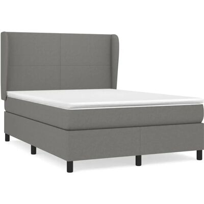 vidaXL Bett mit verstellbarem Kopfteil - 140x200cm - Bett vidaXL Bett mit verstellbarem Kopfteil - 140x200cm - Bett